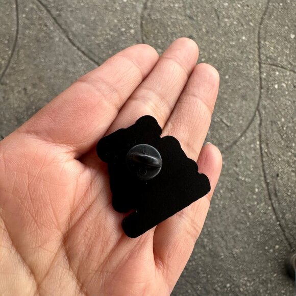 ☀️Oz Enamel Pin Panda Broch Say No To Doing Thing Sleeping White Black Animal - Picture 3 of 7